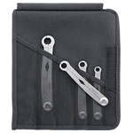 Stahlwille 96411003 240/4 Ratcheting Single-Ended Open Ring Spanners 4pc 8-14mm