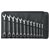 Stahlwille 96411712 17/12 Ratcheting Combination Spanner Set 12-piece 8 - 19 mm