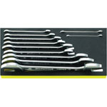 Stahlwille 96830167 TCS10/11 Double-Ended Open Ring Spanner Set 6 - 36 mm