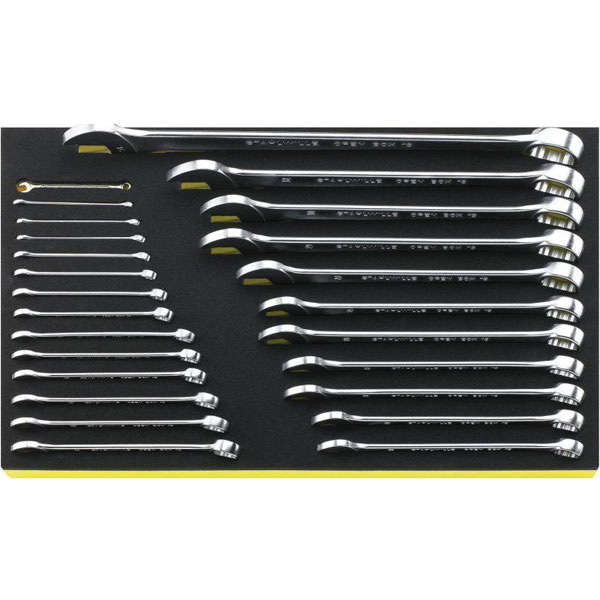 Stahlwille 96832096 TCS OPEN BOX 13/25 Combination Spanner Set 25-...