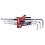 Wiha 07185 369S9 L-key set in ProStar holder Ball End Hex 9pc