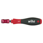 Wiha 25874 387 Screwdriver With SoftFinish® Bit Holder, Quick Release Holder