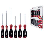 Wiha 26113 302HK601 SoftFinish Screwdriver Set Phillips Pozidriv 6pc