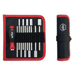 Wiha 27713 284 Screwdriver with interchangeable blade set SYSTEM 6 Hex 13pc