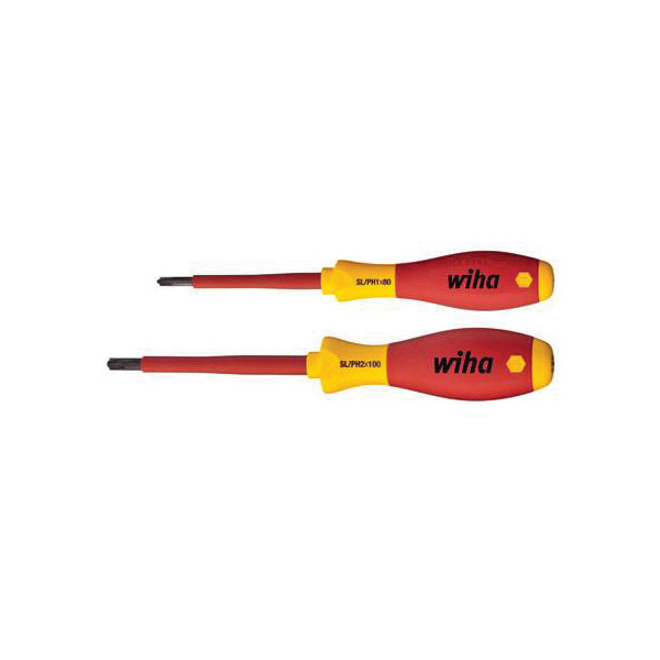 Wiha 32281 SB 327-S2 SoftFinish electric PlusMinus/Phillips, 2-pcs