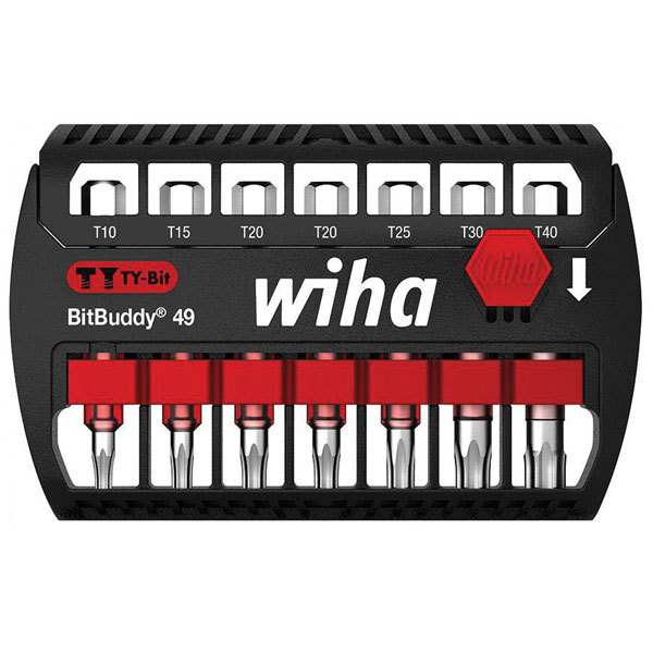 Wiha 42115 SB 7946TY-505 BitBuddy 49 Torx 7pc
