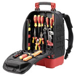 Wiha 45528 Electrical Contractor Tool Backback (+ tools) 27-piece 385x260x530mm