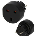 Brennenstuhl 1508530 Travel Adapter GB => DE