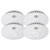 Brennenstuhl 1290210004 Wireless Smoke Detector Set 4x RM L 3101