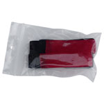 TruComponents 656341 Hook-and-loop tape with strap 400mm x 20mm Red/Blk 2 pc(s)
