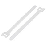 TruComponents 656387 Hook-and-loop cable tie 210mm x 16mm White 20 pcs