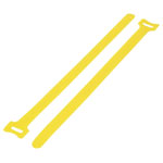 TruComponents 656400 Hook-and-loop cable tie 240mm x 16mm Yel 20pcs