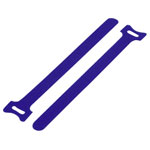 TruComponents 656405 Hook-and-loop cable tie 180mm x 12mm Blue 20pcs