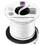 TruComponents 656442 Stranded 2x0.75mm² Wh 10m