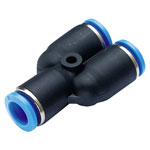 TruComponents 656507 Y-piece PW6-4 Pipe Ø: 6 mm/4 mm 1pc