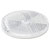 TruComponents 656573 Reflector White 82 82x8 mm 1pc