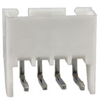 TruConnect 656681 2.5mm XH Type R/A Header Kinked Pin A Bend 4pole