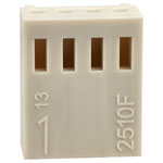 TruConnect 656687 2.54mm 2510 Type Housing 4pole