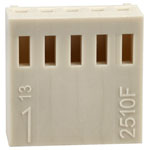 TruConnect 656688 2.54mm 2510 Type Housing 5pole