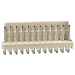 TruConnect 656708 2.54mm 2510 Type R/A Header Pin 12pole