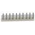 TruConnect 656782 5.08mm KK Type R/A Header Pin 10pole