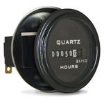 Trumeter 732-0014 Hour Meter 10-80VDC 50-60Hz Round Cup (Blk) Mount