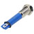 R-TECH 656902 Panel Indicator 6mm Domed 12V Yel Nickel Brass