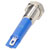 R-TECH 656903 Panel Indicator 6mm Domed 12V Blue Nickel Brass