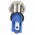 R-TECH 656906 Panel Indicator 8mm Flat 12V Grn Nickel Brass