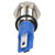 R-TECH 656911 Panel Indicator 8mm Domed 12V Grn Nickel Brass