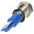 R-TECH 656911 Panel Indicator 8mm Domed 12V Grn Nickel Brass