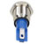 R-TECH 656916 Panel Indicator 10mm Flat 12V Grn Nickel Brass