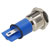 R-TECH 656930 Panel Indicator 12mm Domed 12V Red Nickel Brass