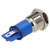 R-TECH 656931 Panel Indicator 12mm Domed 12V Grn Nickel Brass