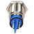 R-TECH 656954 Panel Indicator 16mm Domed 12V Whi Nickel Brass