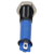 R-TECH 656958 Panel Indicator 6mm Flat 12V Blu Black Plated Brass