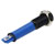 R-TECH 656963 Panel Indicator 6mm Domed 12V Blu Black Plated Brass