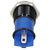 R-TECH 656993 Panel Indicator 12mm Domed 12V Blu Black Plated Brass
