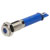 R-TECH 657018 Panel Indicator 6mm Flat 24V Blu Nickel Brass