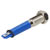 R-TECH 657018 Panel Indicator 6mm Flat 24V Blu Nickel Brass
