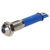 R-TECH 657023 Panel Indicator 6mm Domed 24V Blu Nickel Brass