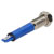 R-TECH 657023 Panel Indicator 6mm Domed 24V Blu Nickel Brass