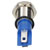 R-TECH 657026 Panel Indicator 8mm Flat 24V Grn Nickel Brass