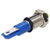 R-TECH 657032 Panel Indicator 8mm Domed 24V Yel Nickel Brass