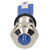 R-TECH 657033 Panel Indicator 8mm Domed 24V Blu Nickel Brass