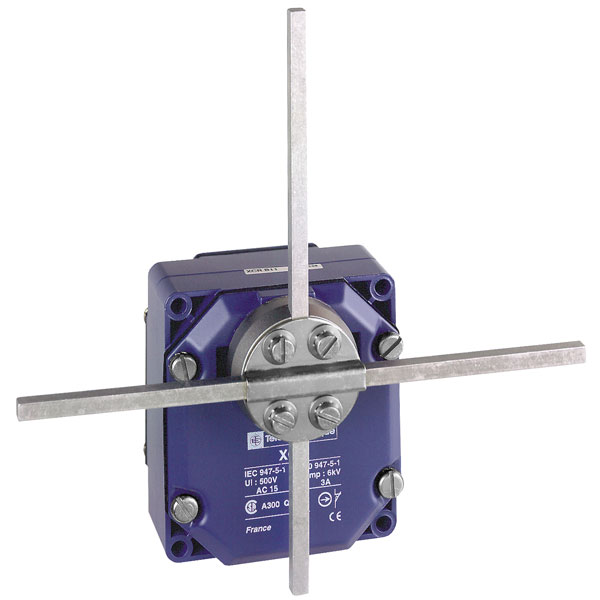 Telemecanique XCRF17 Metal 6mm Crossed Rods NC+NO Screw Limit Switch Telemecanique XCRF17 Metal 6mm Crossed Rods NC+NO Screw Limit Switch