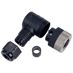 Telemecanique XZCC20FCM30B Female 1/2'' 20UNF PG7 Elbowed Cable Gland ...