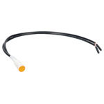 Bulgin L295000NAC 8mm Mounting Hole Amber 230V Neon Leaded Panel Indicator