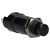 Bulgin T0916SOAAA 7.1mm Black SPST-NO Panel Mount Push Button Switch