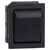 Bulgin C1350AAAAA DPST Non Illuminated Black Panel Mount Rocker Switch